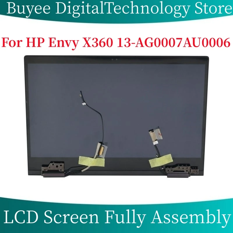 Original For HP Envy X360 13-AG0007AU0006 Full Assembly L19577-001 Laptop LCD Touch Screen Full Complete Assembly Fully Tested