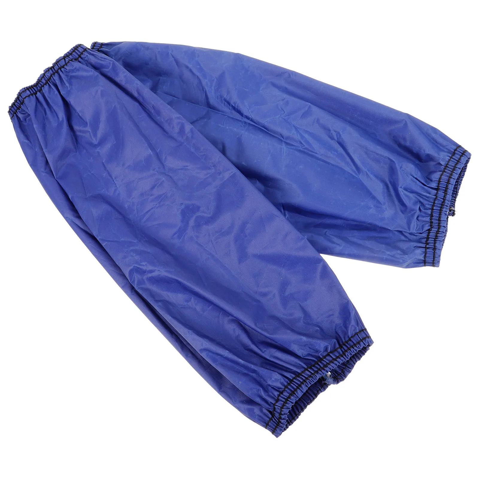 

Waterproof Oil proof Arm Sleeves Blue PVC Kitchen Cleaning Dish Washing Gardening Restaurant Adult Long Covers Oversleeves