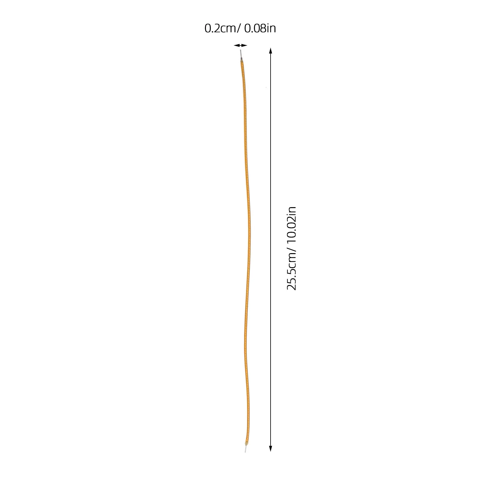 4Pcs Flexible LED Filament Wire 10'' 2700K Soft Filament LED Light Artistic Lamp Accessories for Retro Fixtures Decorative view 6