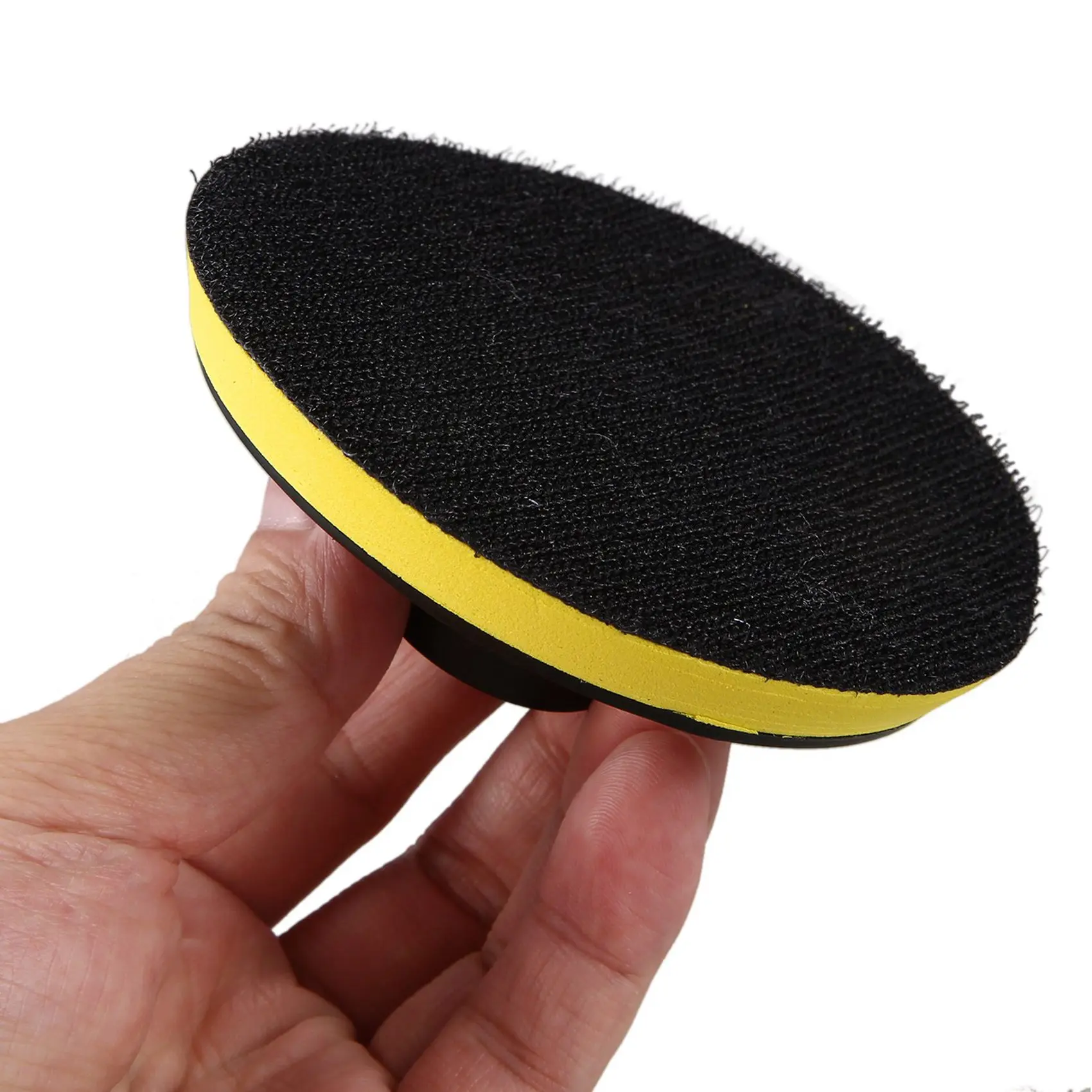 Precision 30Pcs Polisher/Buffer Kit Soft Wool Bonnet Pad White:4 Inch