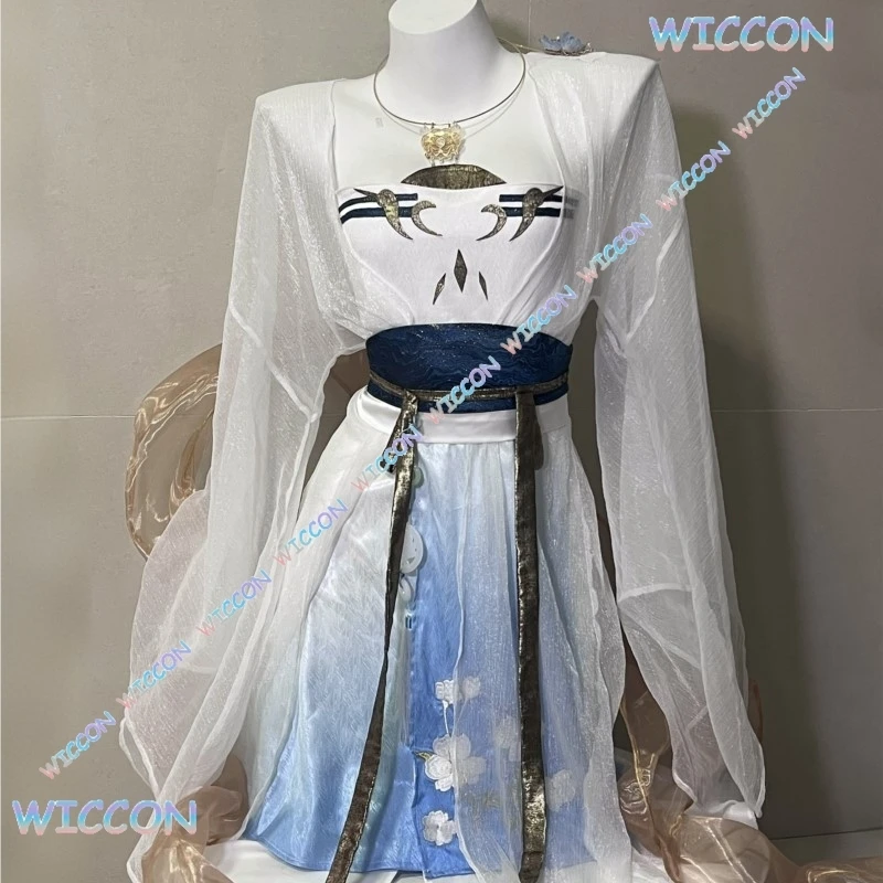 

Mag ‌ ‌ ‌ Игра Wuthering Waves IUNO Косплей Костюм Луна Сборка Фестиваль середины осени Парик Вечеринка Униформа Хэллоуин Играть Ролевая игра