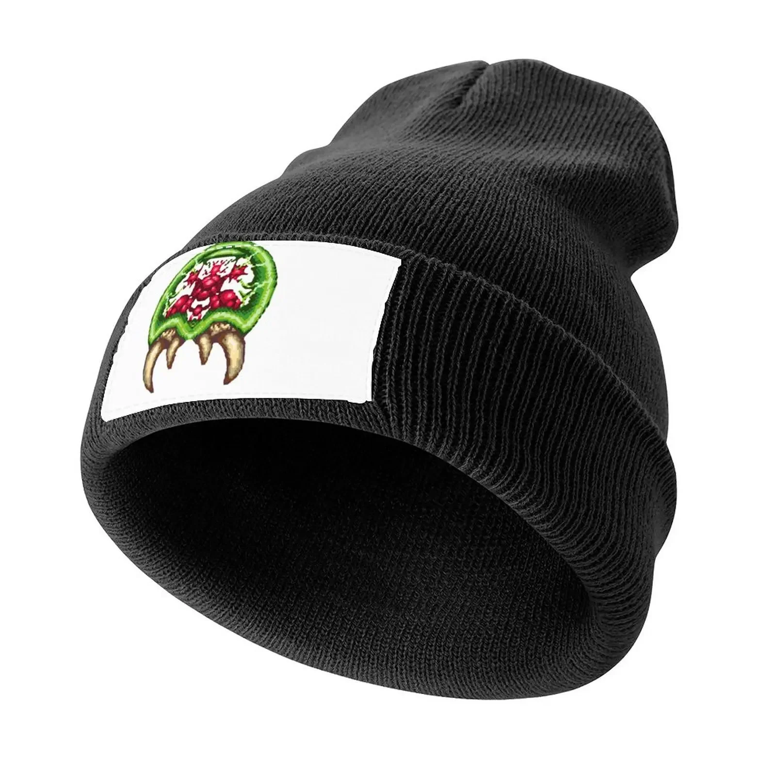 

Super Metroid - Giant Metroid Knitted Cap |-F-| Big Size Hat Women's Men's