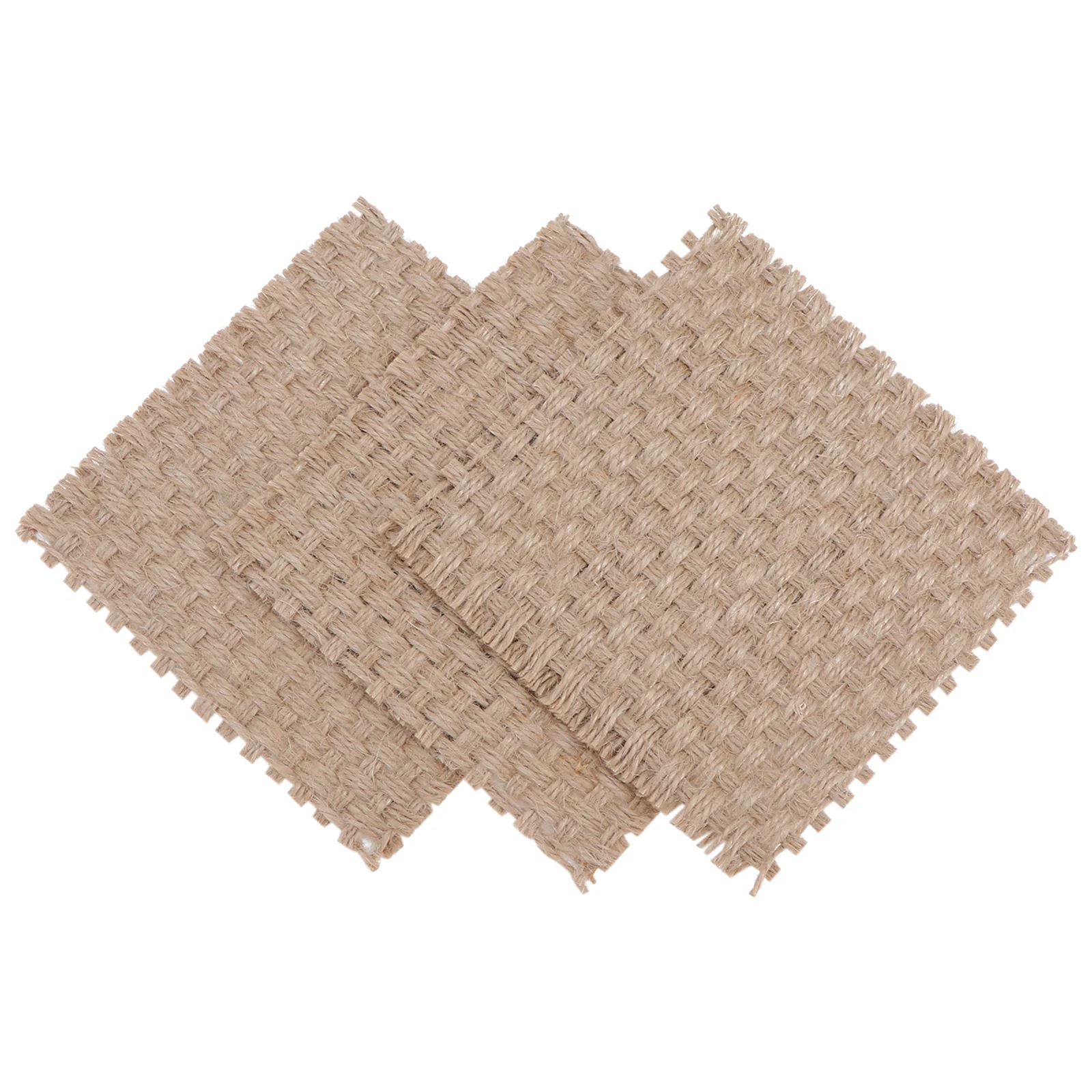 6Pcs Unique Table Mat Set Stylish Retro Coaster Ornament for Dining Table Pad Home Kitchen Cafe Photo Shoot Use