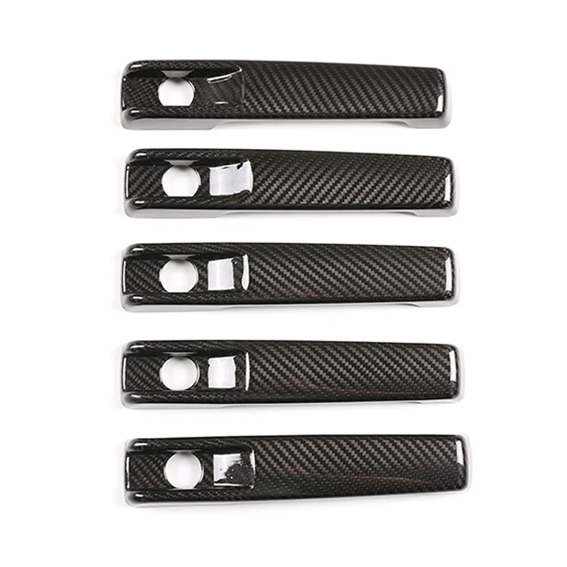 

For Mercedes Benz G Class W463 G65 G63 G500 G550 2019-2022 Dry Carbon Fiber Exterior Door Handle Cover Trim