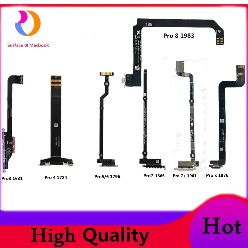 Keyboard cable for Microsoft Surface Pro 1 2 3 4 5 6 7 7plus 8 Pro X 1631 1724 1796 1866 1983 1876 1960 Keyboard Flex Cable