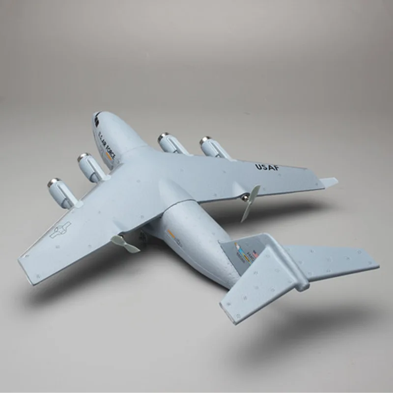 Avión EPP con Control remoto de 2,4 Ghz, juguetes de ala fija RC, planeadores de avión de transporte, regalos de cumpleaños para niños, incluye cargador en paquete