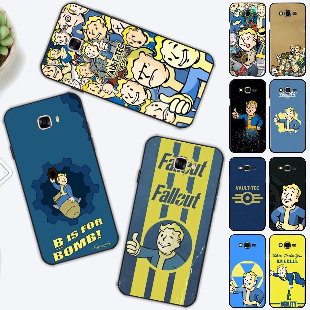 V-Vault-Boy  Phone Case For Samsung J 7 plus 7core J7 neo J6 plus prime J6 J4 J5 Mobile Cover