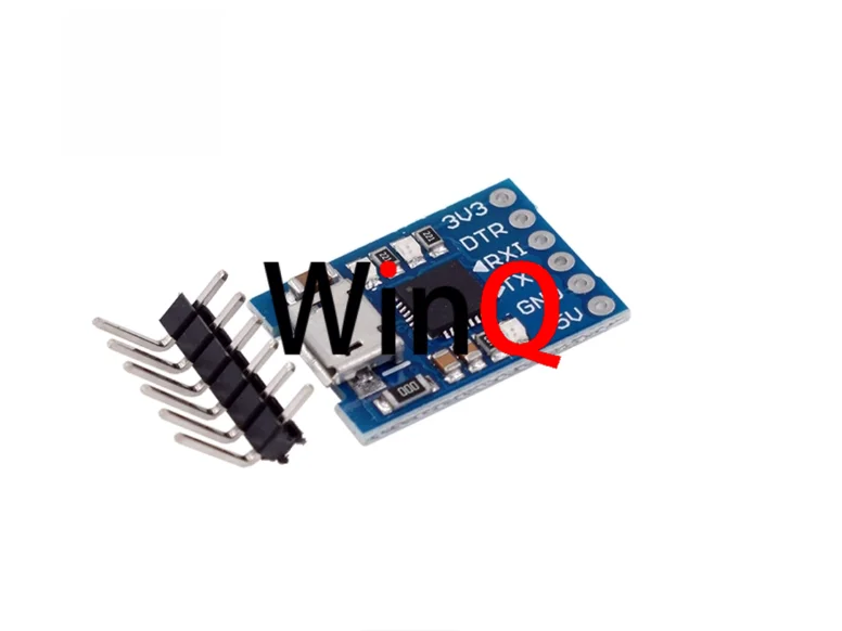 (199) وحدة CP2102 USB إلى TTL USB إلى تنزيل UART STC التسلسلي