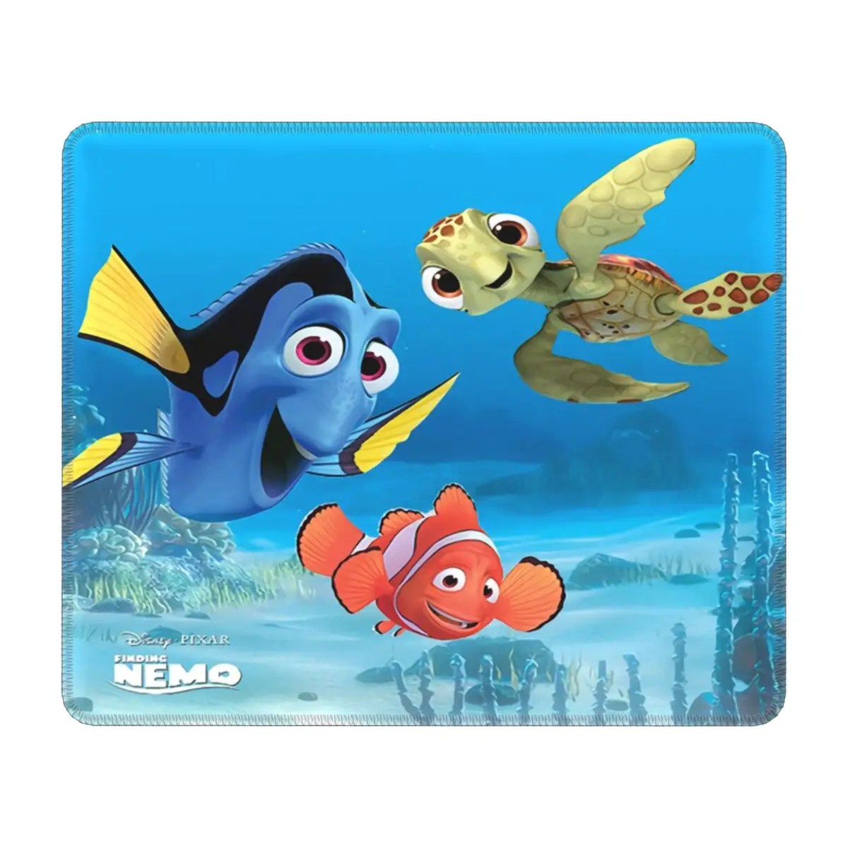 Custom Finding Nemo Gamer Mouse Mat Anti-Slip Rubber Base Lockedge Mousepad Office Laptop Computer Cartoon Mouse Pad