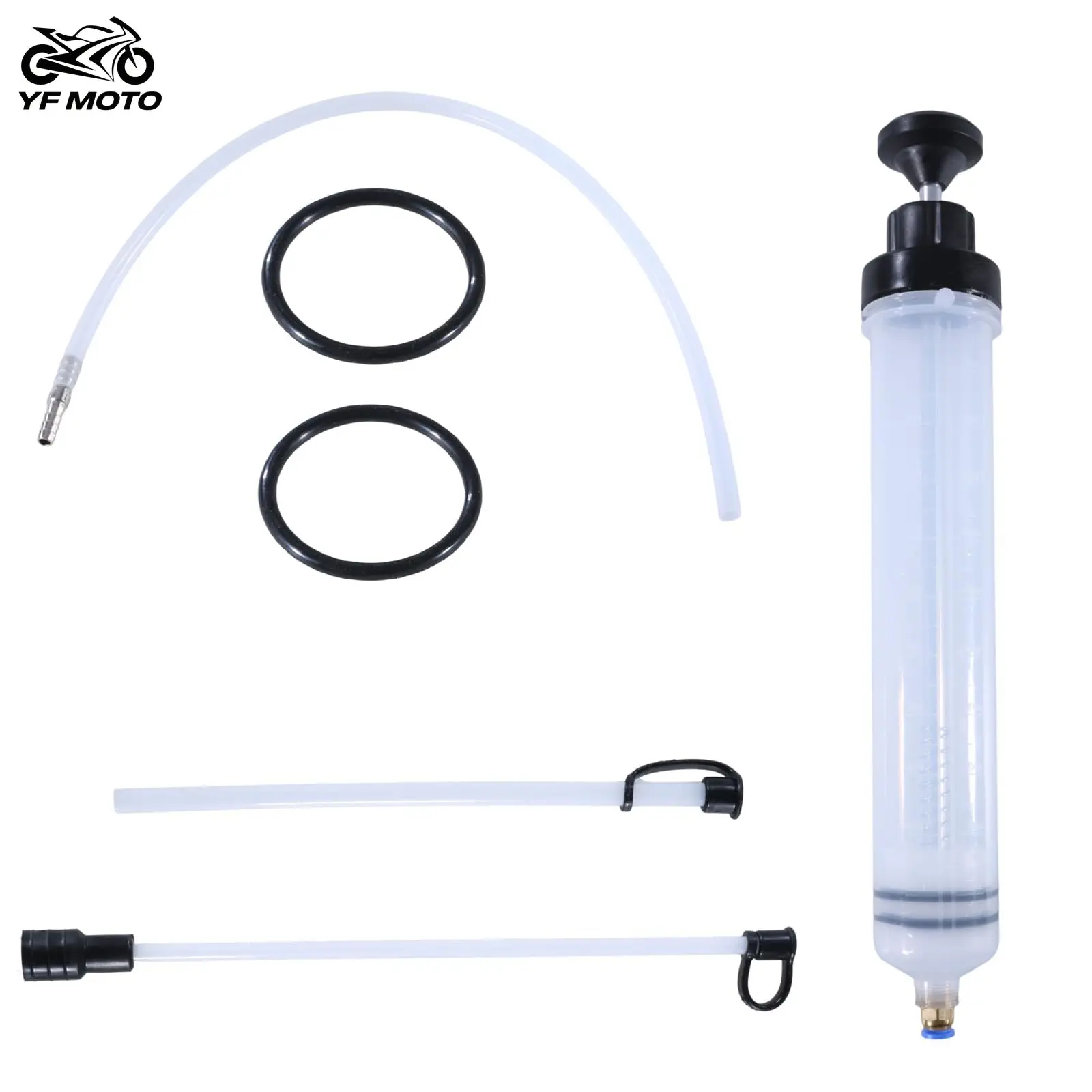 

500cc Automotive Fluid Extractors Pumps Oil Change Syringes With Hose Manual Fuels Suction &amp; Filler Fluid Oil Change Evacuator