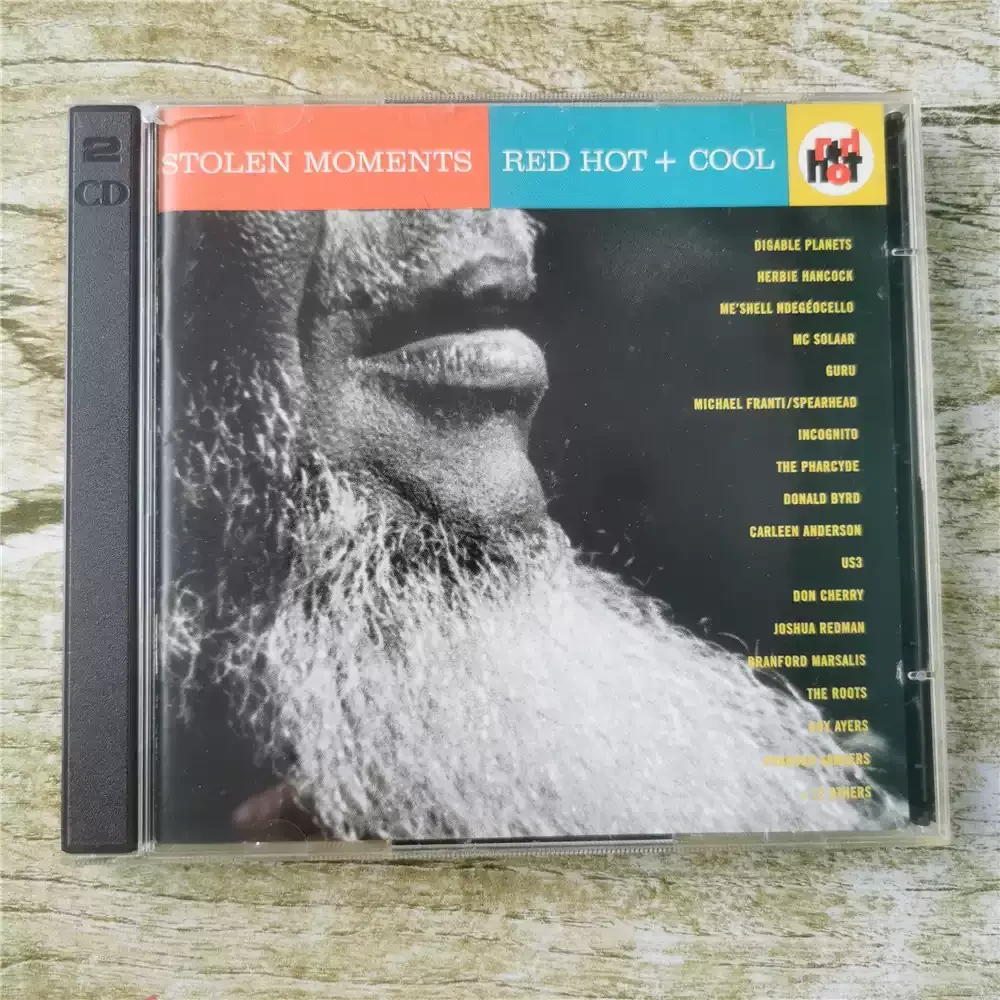 

CD-диск "Stolen Moments Red Hot Cool" — одна из благотворительных сборных альбомов, инициированных организацией Red Hot, вышел в 1994 году.
