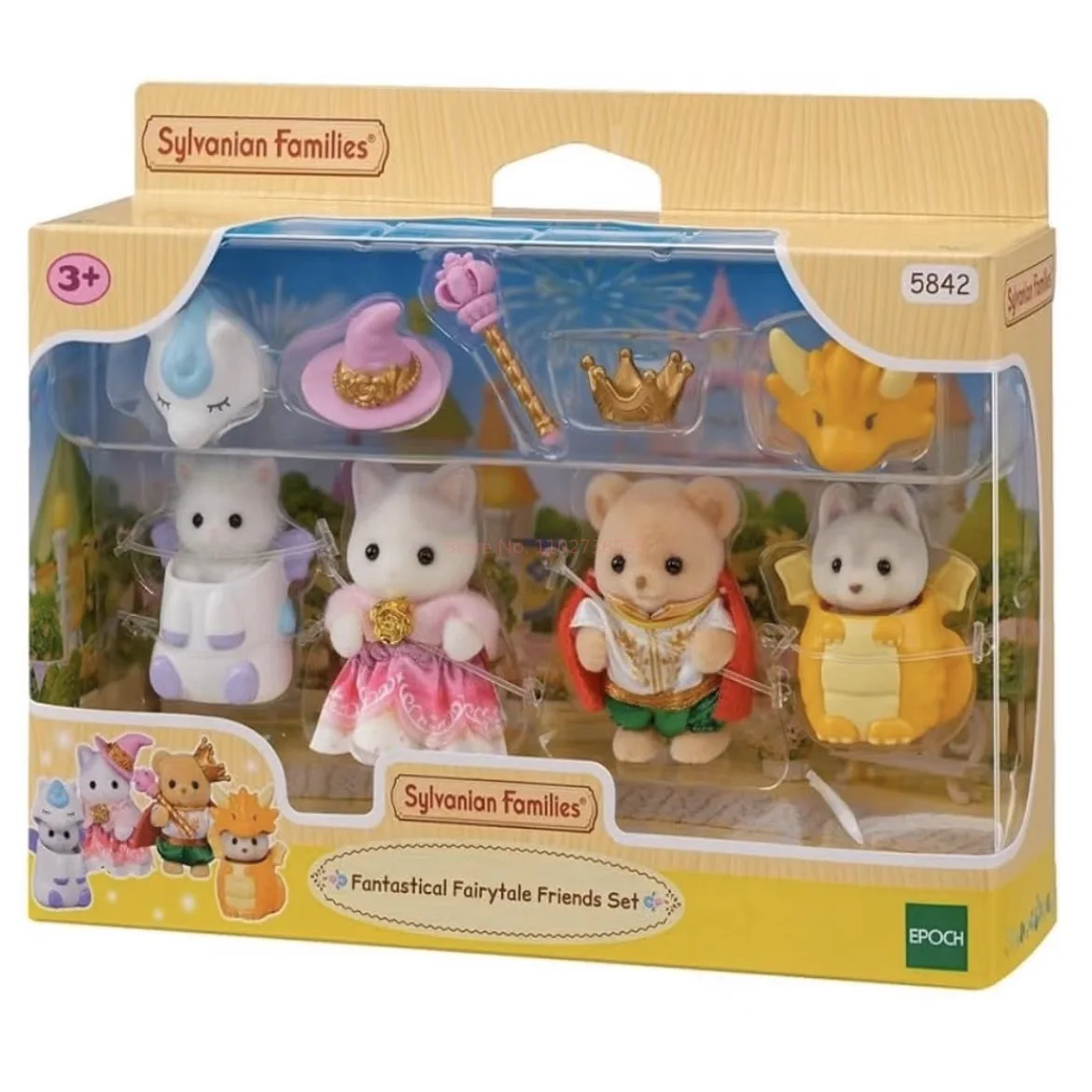 Echte Sylvanian Families 2025 40e verjaardag aangepaste aardbei familie groothandel Ternurines Fantasy Show kinderen geschenken speelgoed