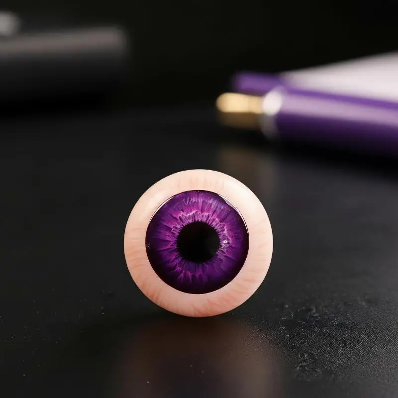 Monster Eye Decor 3D Hyper-Realistic Waterproof Gothic Cat Pupil Round Eyeball Ornament for Outdoor Patio Decor