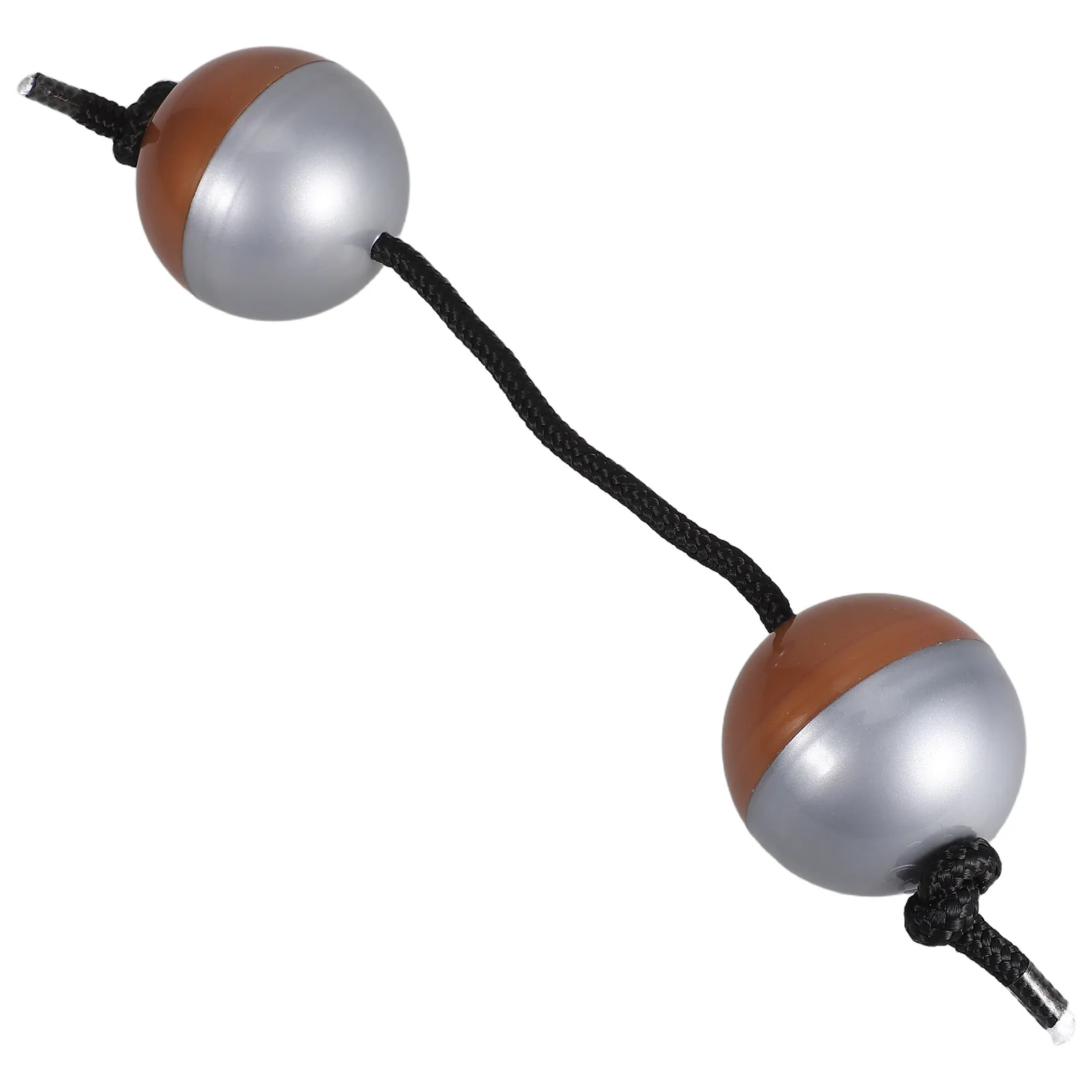 

Rhythm Shaker Silver Brown Dual Color Percussion Instrument Plastic Music Eggs Wedding Party African Hand Balls Mini Maracas
