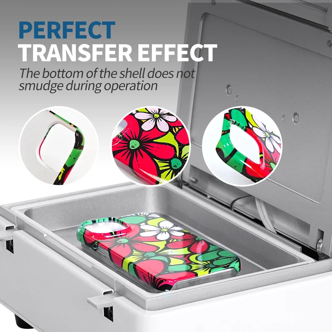 Hot Selling 3D Phone Case Heat Transfer Printing Machine New Condition Flatbed Printer for Sublimation Mobile Phone Case