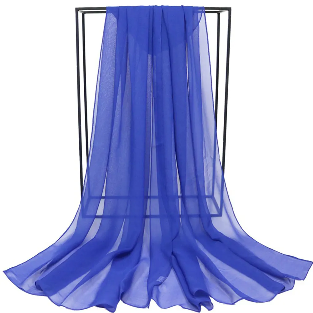 

Solid Color Scarf Women Shawl Sunscreen Dancing Dual Scarf Polyester Fiber All Seasons Party Beach Travel Gift Birthday Wedding