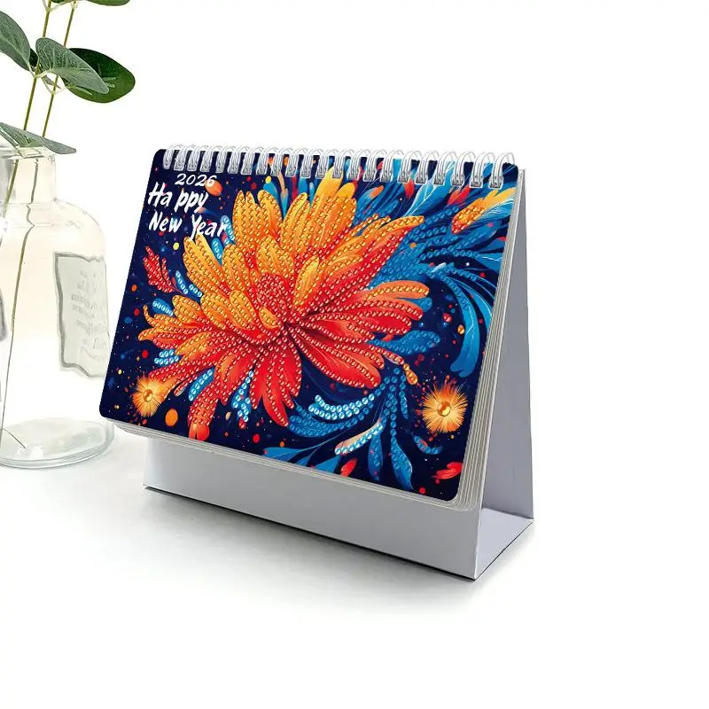 

Календарь 2026, художественный набор «сделай сам», инструмент для гостиной, спальни, офисного стола, рождественские, новогодние подарки B1X8