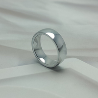 UID chip 13.56mhz block 0 fan-shaped writable IC card clone replacement  tag 1K RFID control nfc smart ring key ring  silver