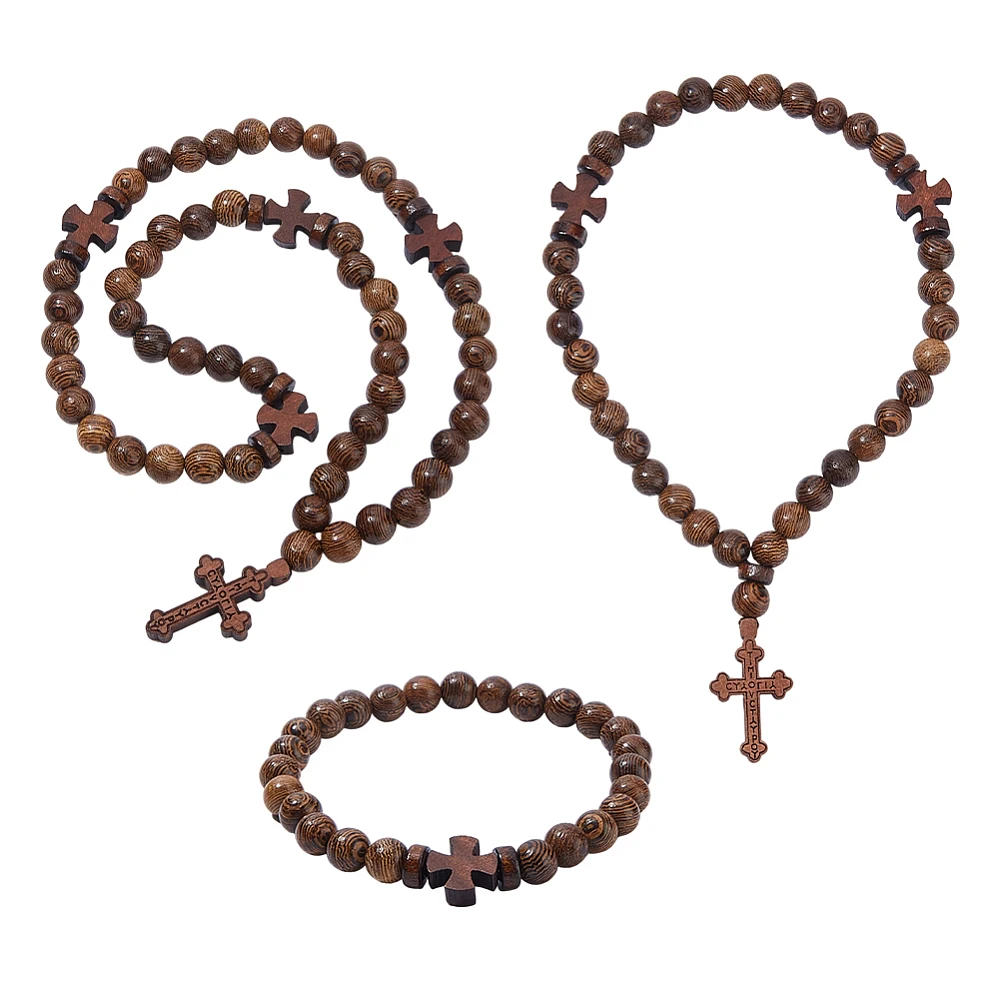 3Pcs Orthodox Ropes 25/33/50 Knots Orthodox Greek Rope Greek Komboskoini Chotki Protection Blessing Charm Tassel Car Hanging