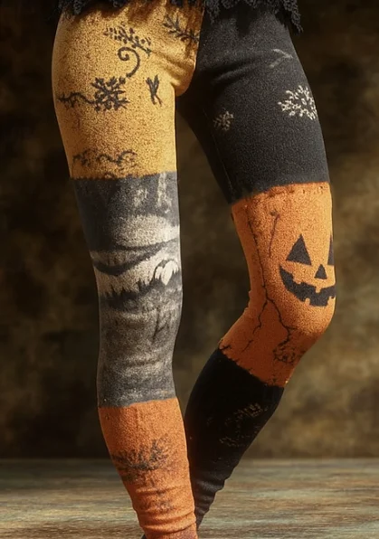 المرأة الهيكل العظمي ثلاثية الأبعاد طباعة طماق بسط تجريب طماق ضئيلة الجوارب مثير اليوغا السراويل العصرية كول بنطلون الموضة #1