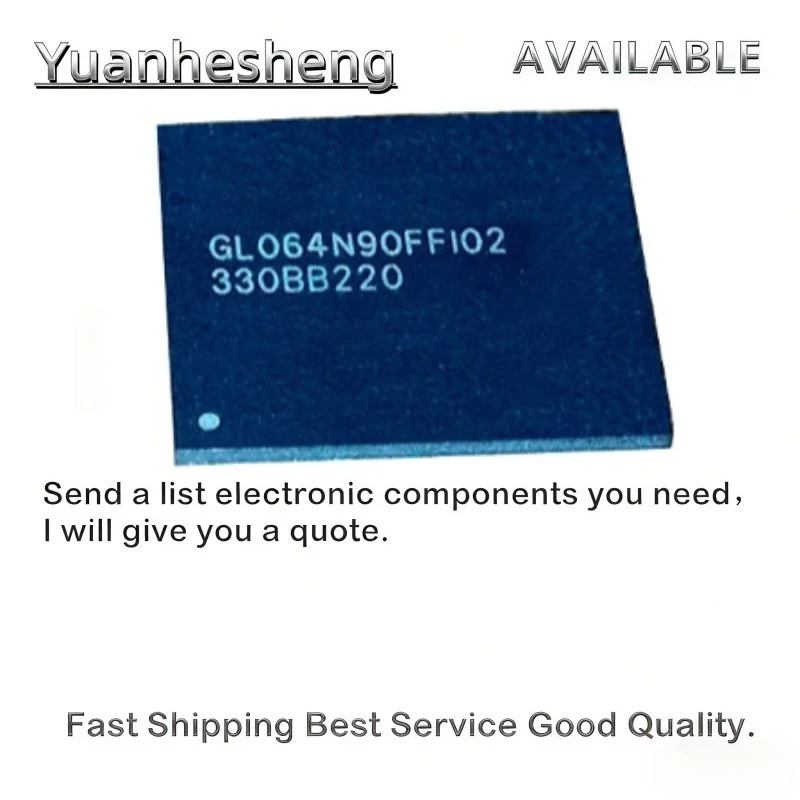 2PCS/LOt Original GL064N90FFI02 GL064N90FFA02 BGA Car amplifier navigation host Chips