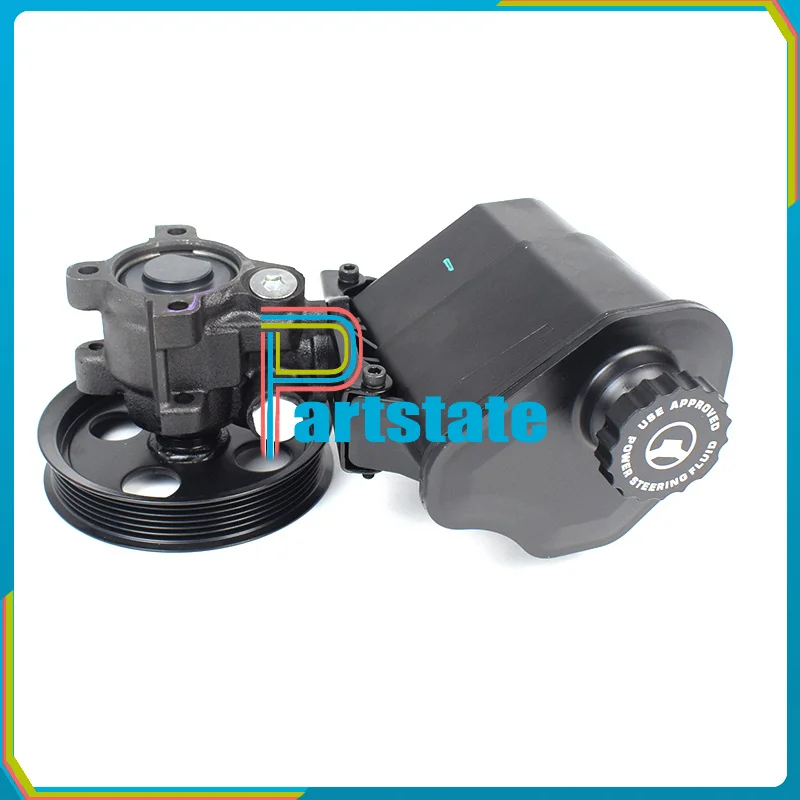 Power Steering Pump w/ Reservoir & Pulley For 2003-2007 Dodge Ram 2500 3500 20-70268