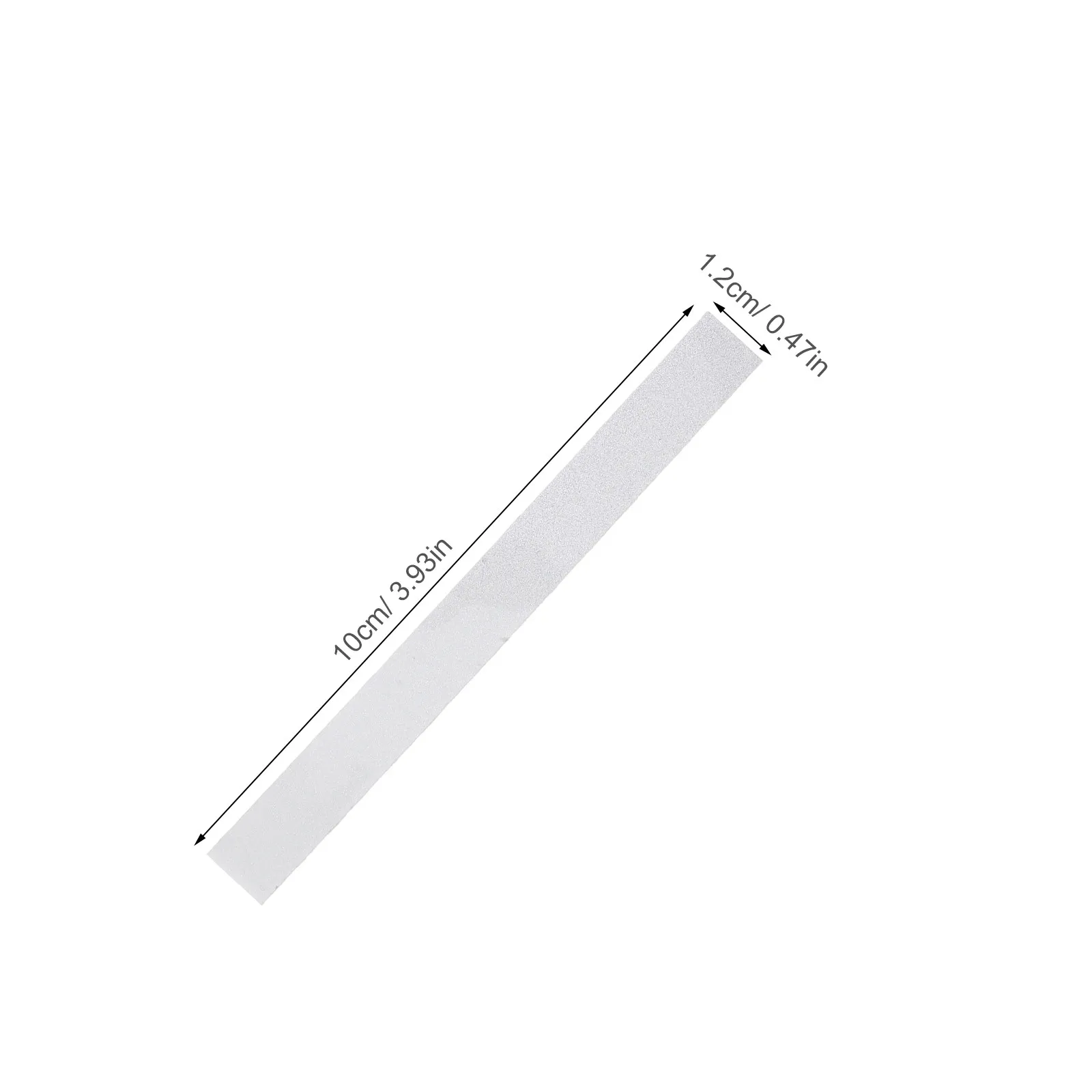 10Pcs Reflective Tape Strips for Photo Tachometers Speed Tester Accurate Optical Measurement Portable Self-Adhesive Reflective