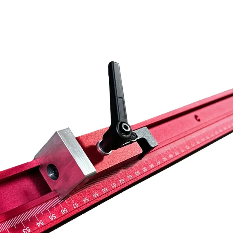 For Woodworking Table Saw Backer Ruler Black Adjustment Guide Rail Positioner Woodworking Table Flip-chip Platform Backer Slide