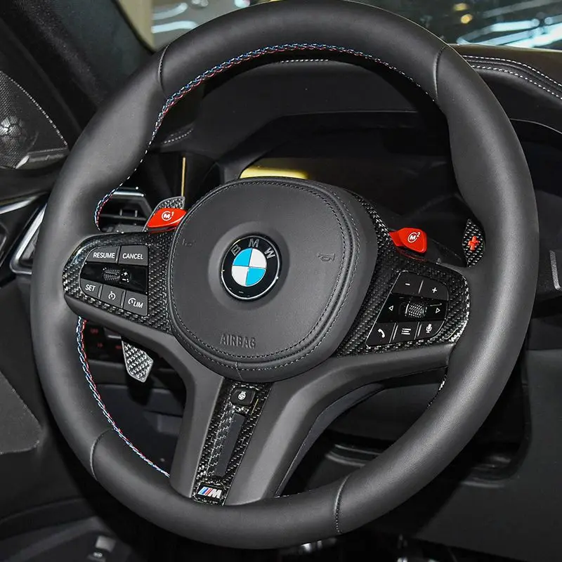 For BMW G01 G02 G05 G06 G07 G14 G15 G11 G30 G31 G32 Steering Wheel M1 M2 Buttons Mode Switch M Sport Button Modified Accessories