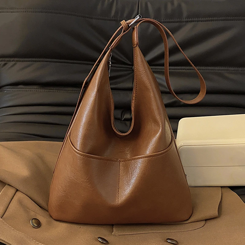 INS Simple Commuter Underarm Tote Duża pojemność Premium Feeling Torba na ramię Crossbody