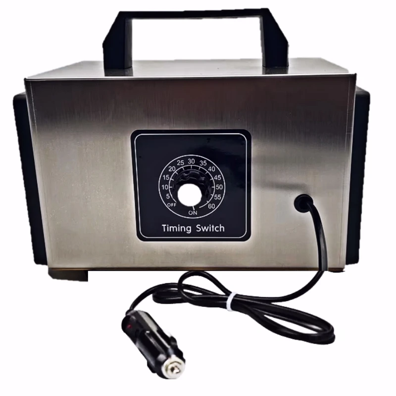 자동차 오존 청정기 스테인레스 스틸 12V 자동차 스타일링 공기 청정기 살균기, 사무실 청소 Amd 신선한 공기 기계