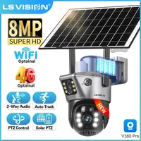 Cámara solar 4K con detección PIR