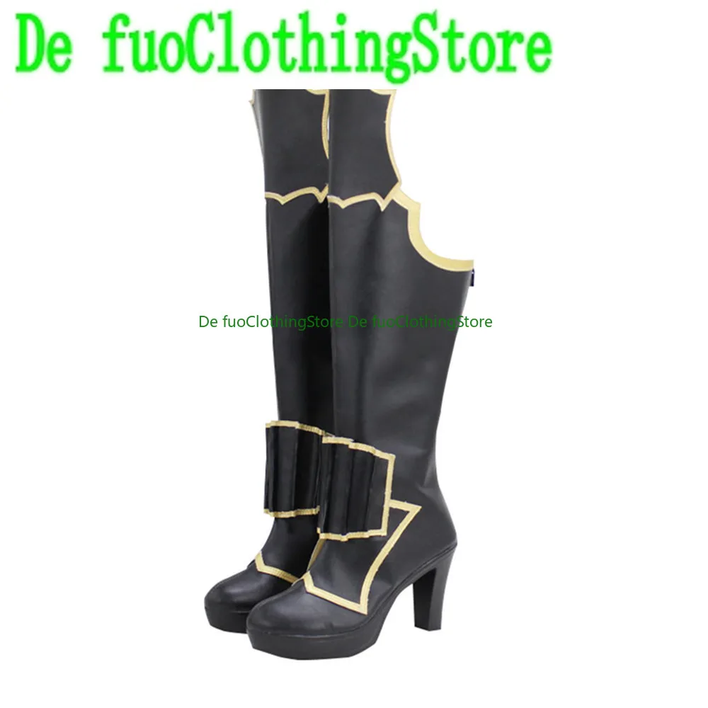 

FGO Fate Grand Okita Souji Обувь для косплея Сапоги Рождественская игра Аниме Хэллоуин DefuoClothing Магазин обуви