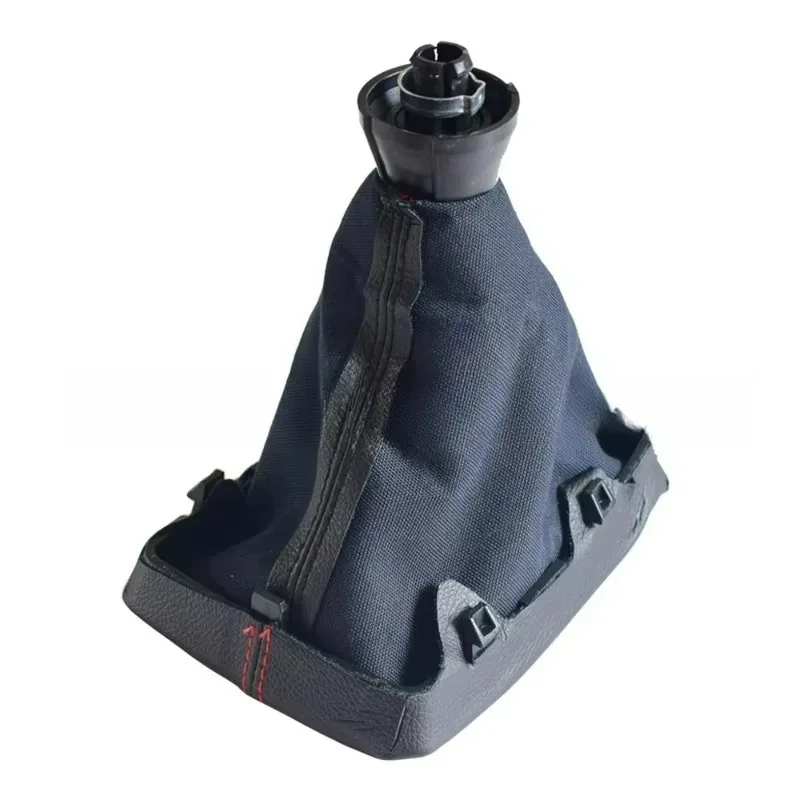 

Zza для автомобиля, ручка переключения передач, рычаг, головка с кожаным пылезащитным чехлом, подходит для Audi A4 B6 B7 2000-2008, руководство 5 6 скоростей