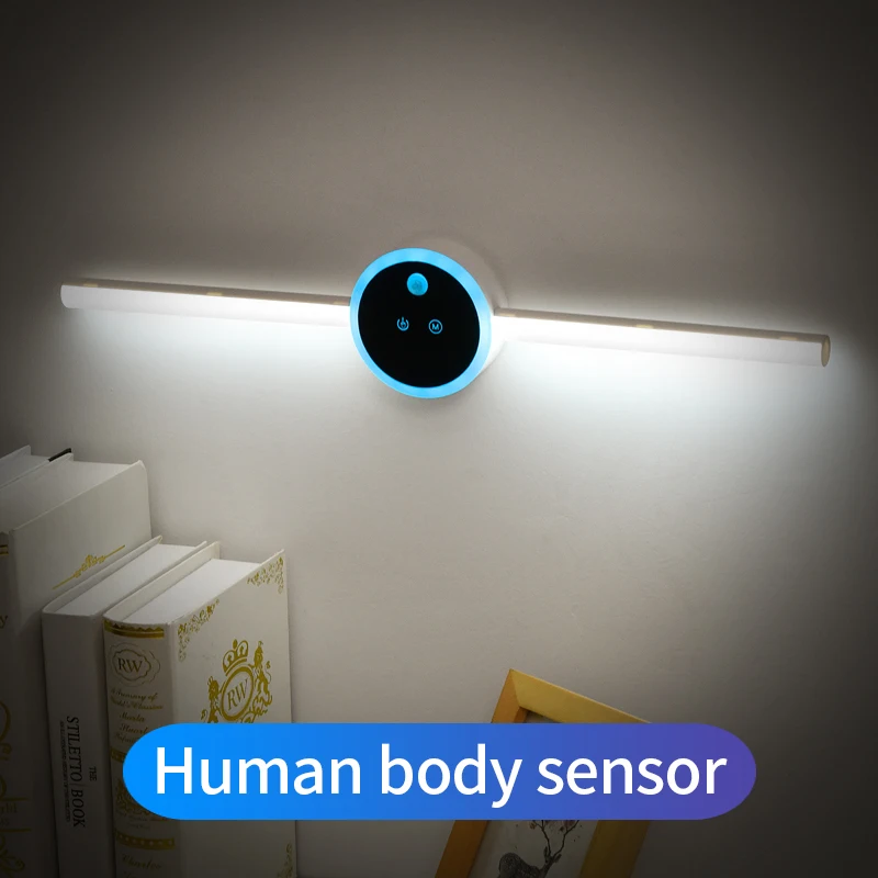 Smart Cabinet Küchen spiegel Lichter für Schrank Gang Lese schreibtisch Sweep Schalter Lampe Hand Sweep Timing Sensor intelligente Uhr