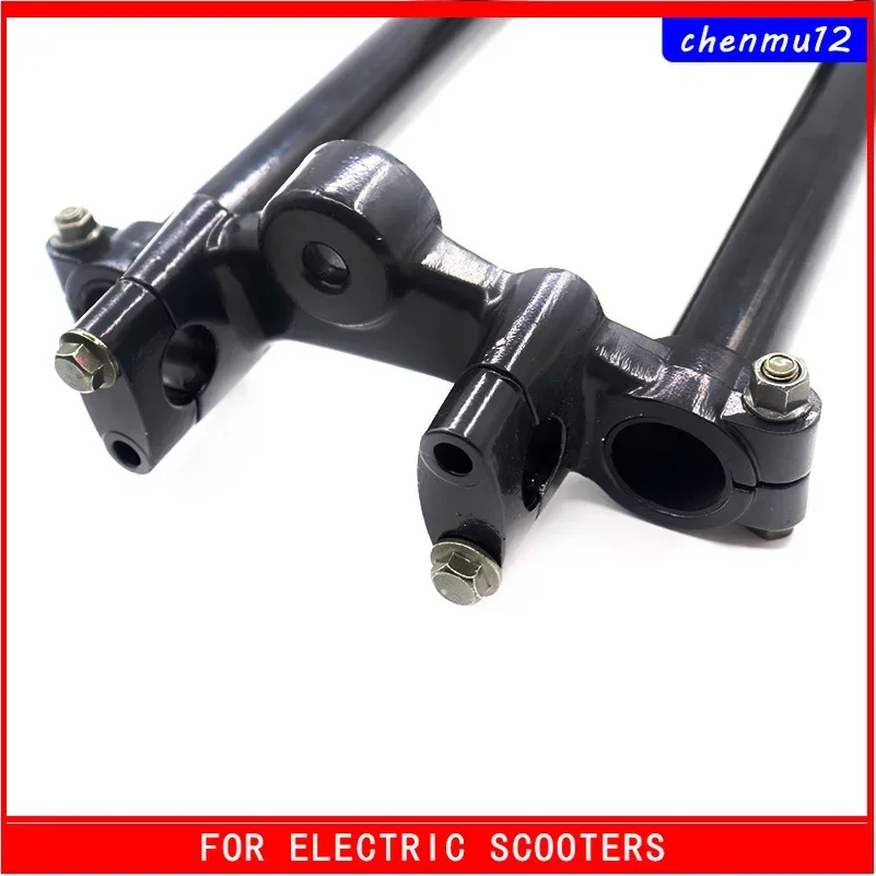 Connection Steering Post Black Alloy  Grip Handlebar for Citycoco X10 X11 X12 Electric Scooters