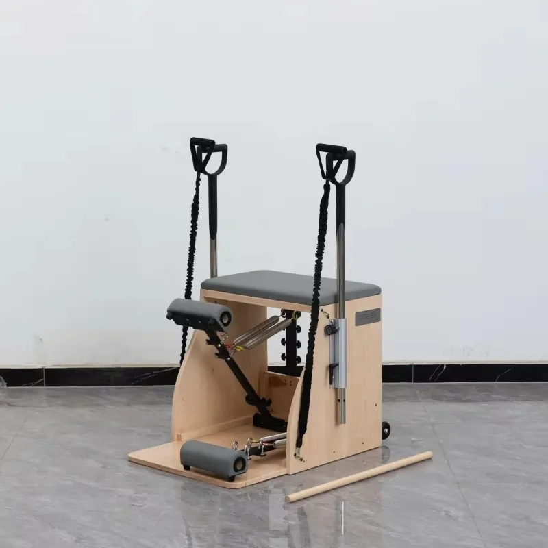 

New Hot Selling Adjustable Pilates Chair, LUMINE Durable Portable Maple Combo for Studio & Home