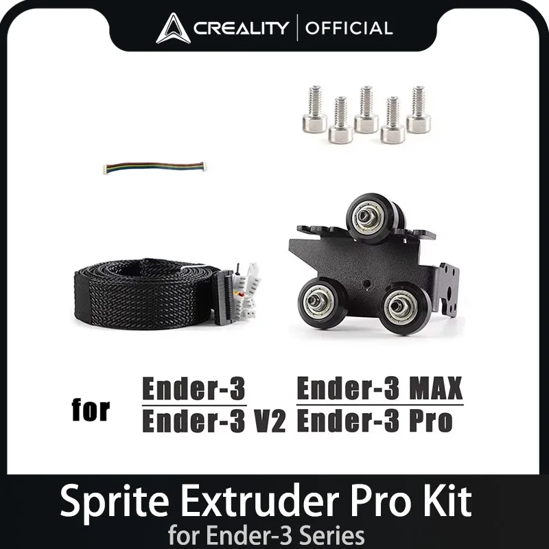 

Официальный экструдер Creality Sprite Pro Kit, сумка для аксессуаров, модуль PCBA _CRI-2161_V1.0, модифицированный кабель, 5 шт., винты для серии Ender-3
