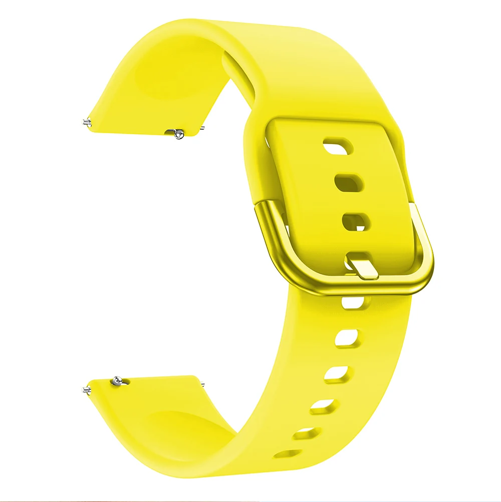 Silicone watch band For Garmin Forerunner 645 245 165 158 55 Sport wristband Smart watch strap For Samsung Galaxy Watch Active image 5