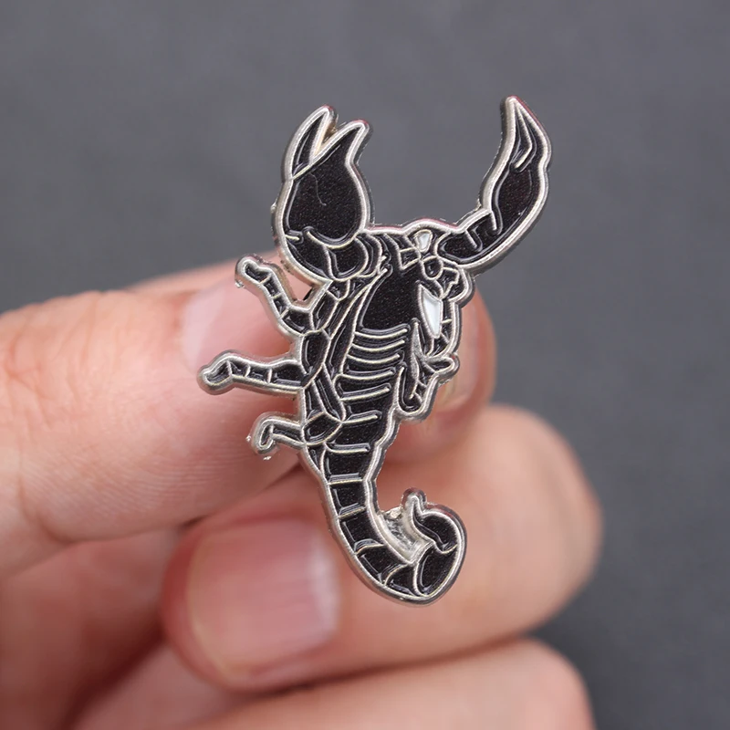 Scorpion Shape Badg…