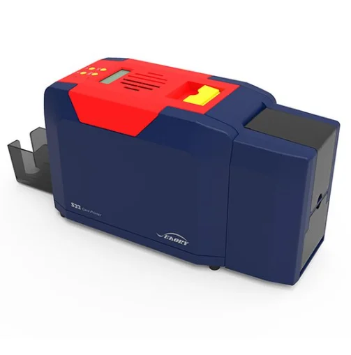 Evolis High performance SEAORY S22 300DPI Desktop Double-sided  ID card PVC/plastic Card Printer automatically