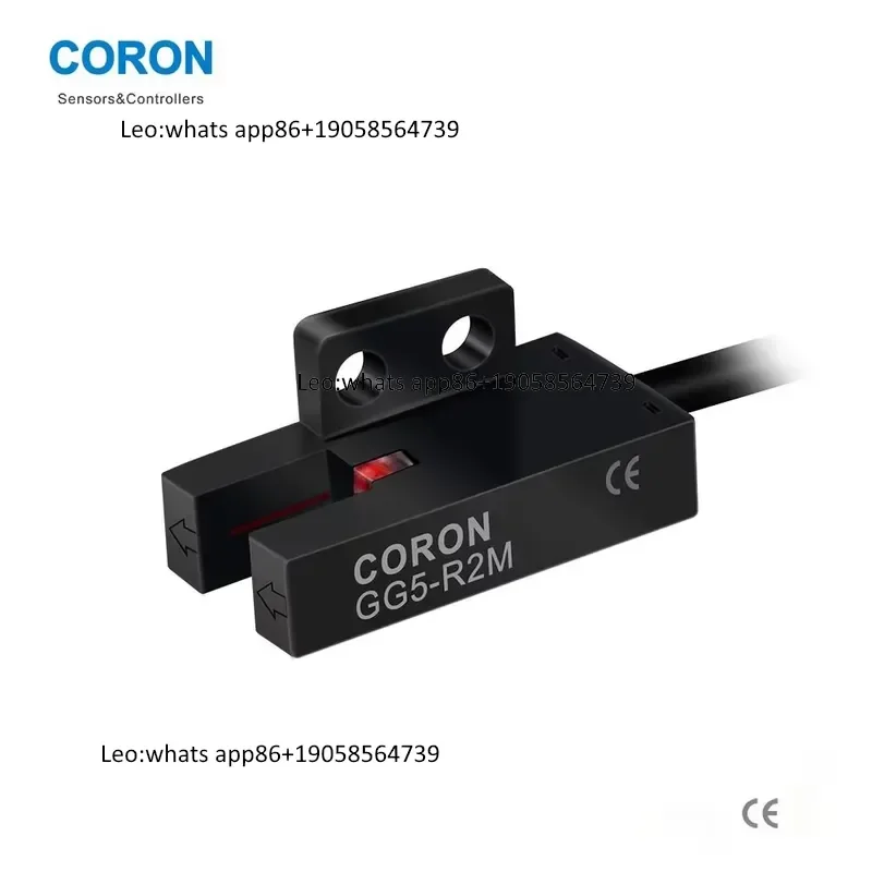 Capteur photoélectrique de type R GG5-R2M, contrôle de précision des machines, petit capteur à fente micro NPN, forme de fente LED réfléchissante