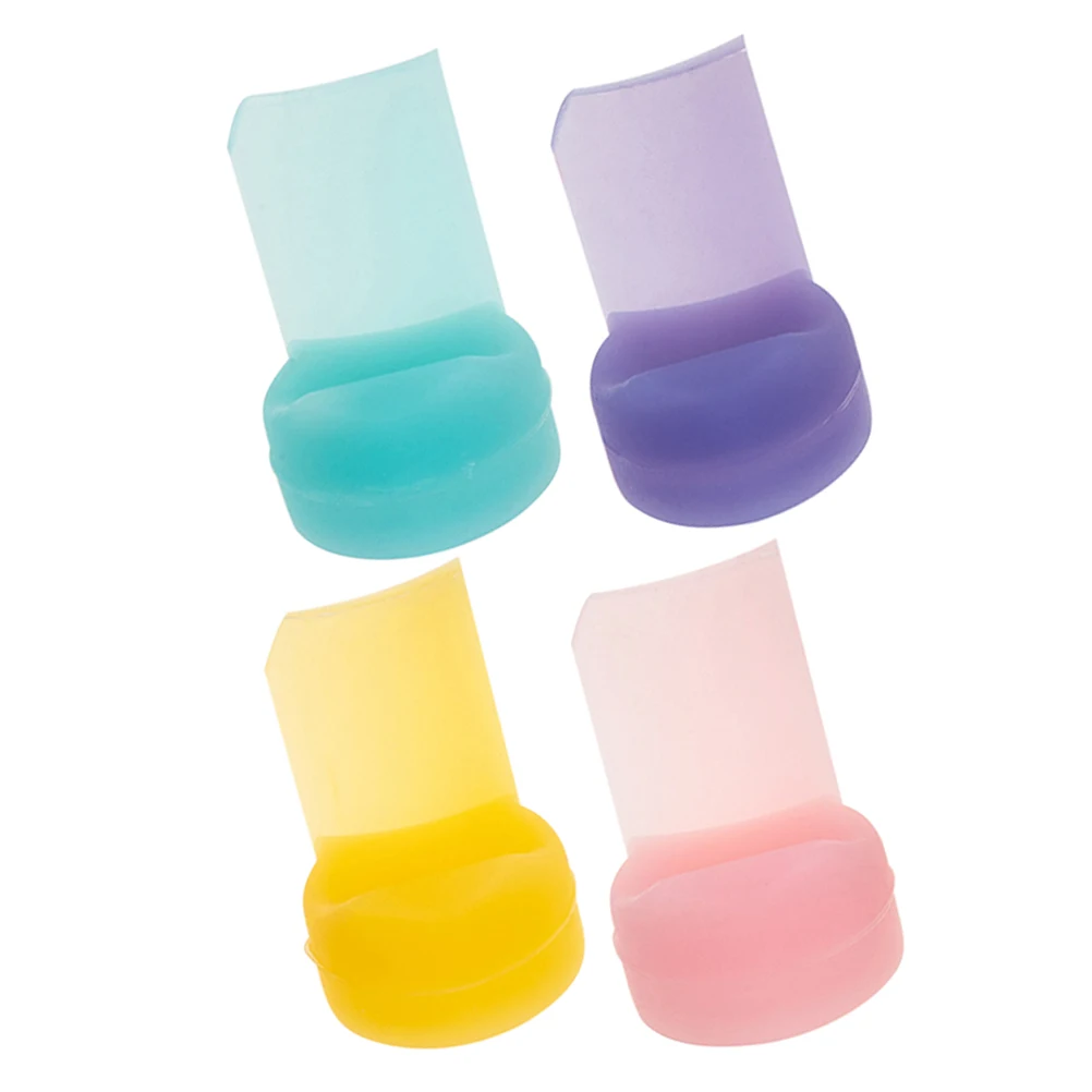 

4 Pcs Thumb Protector Clarinet Accessories Finger Holder Pad Pads Long Handle Cushion Rest