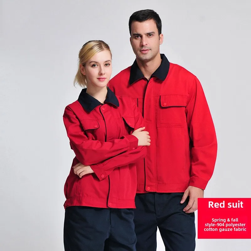 Men's work clothes with reflective strips, high-energy visible safety work clothes, auto repair, welder labor insurance suits