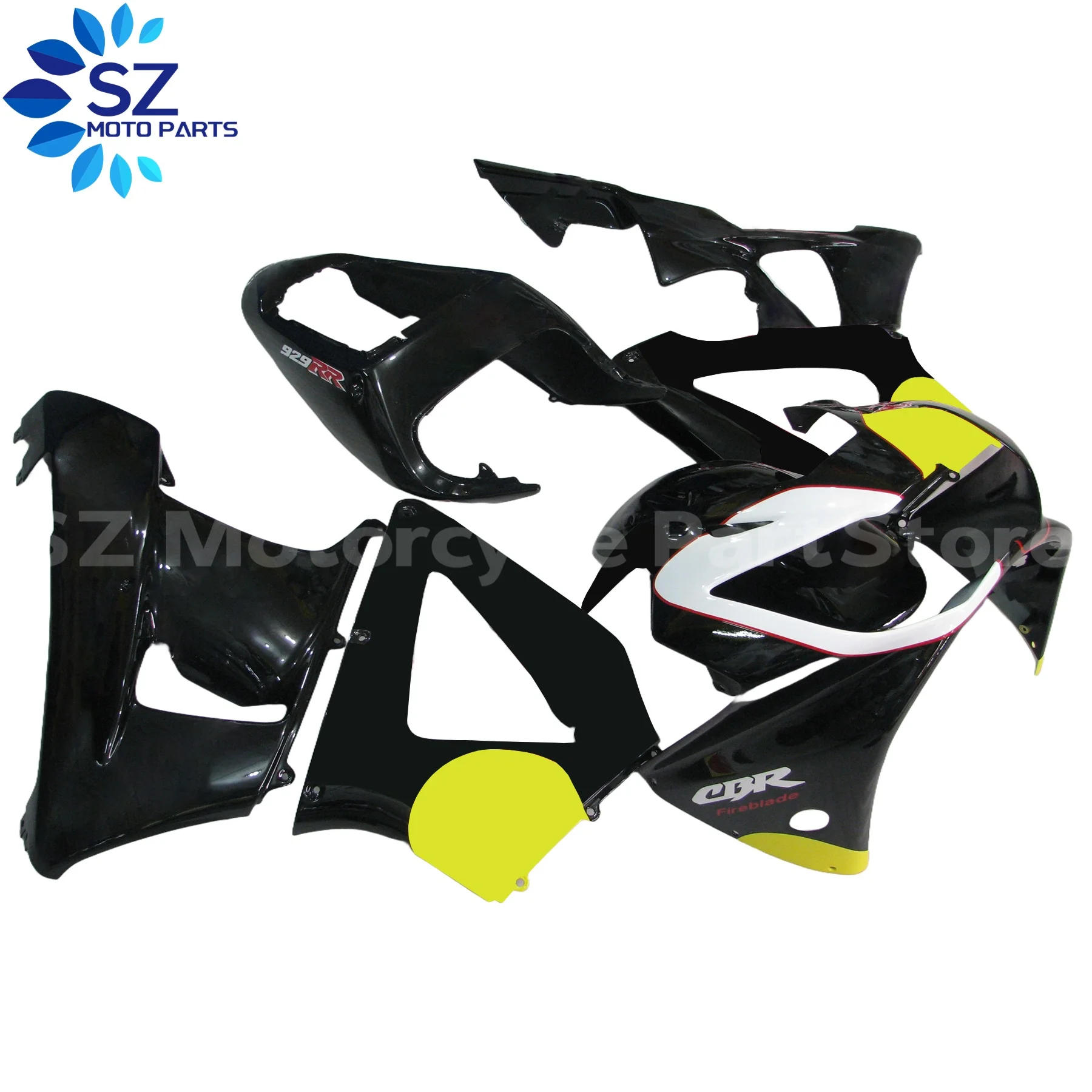 

Motorcycle Fairings Kit for HONDA CBR900RR 929 2000 2001 CBR 929 00 01 Injection Bodywork Set