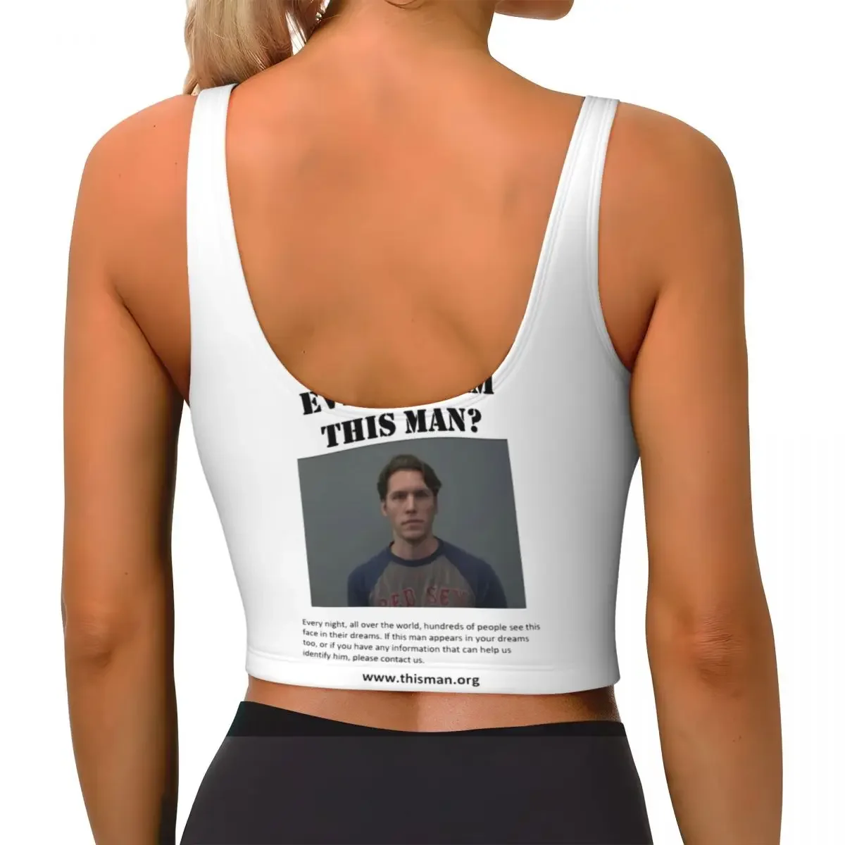 Custom Ever Dream This Jerma Women Sports Bras High Impact Vest Gym Workout Yoga Crop Tank Top