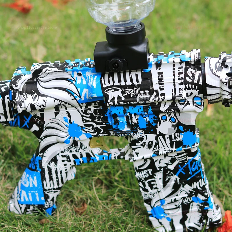 ألعاب ناسف كرة جل كهربائية مسدس عالي السرعة بلمسة نهائية معدنية ألعاب خارجية لعبة أنشطة الفريق لـ 14+ (استبعاد الرصاصات) #6