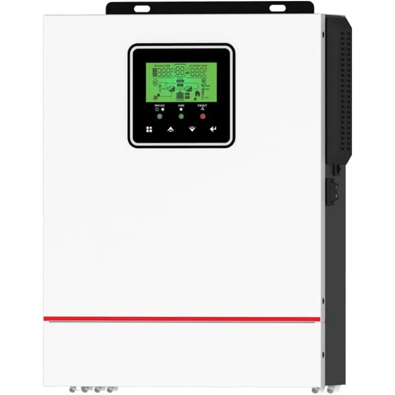 1000W Solar Hybrid Inverter DC12V to AC230V, Off-Grid Pure Sine Wave Inverter with 40A MPPT