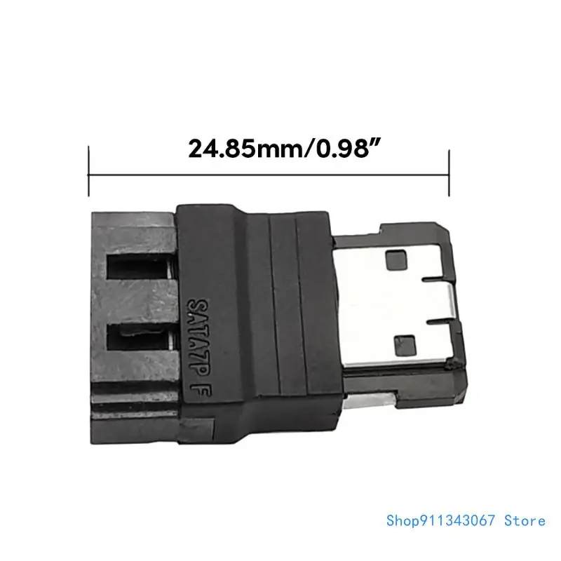 1 szt. Adapter męski na eSATA PS3Unlimited dla wewnętrznego dysku SSD na zewnętrzny dysk twardy Drop shipping