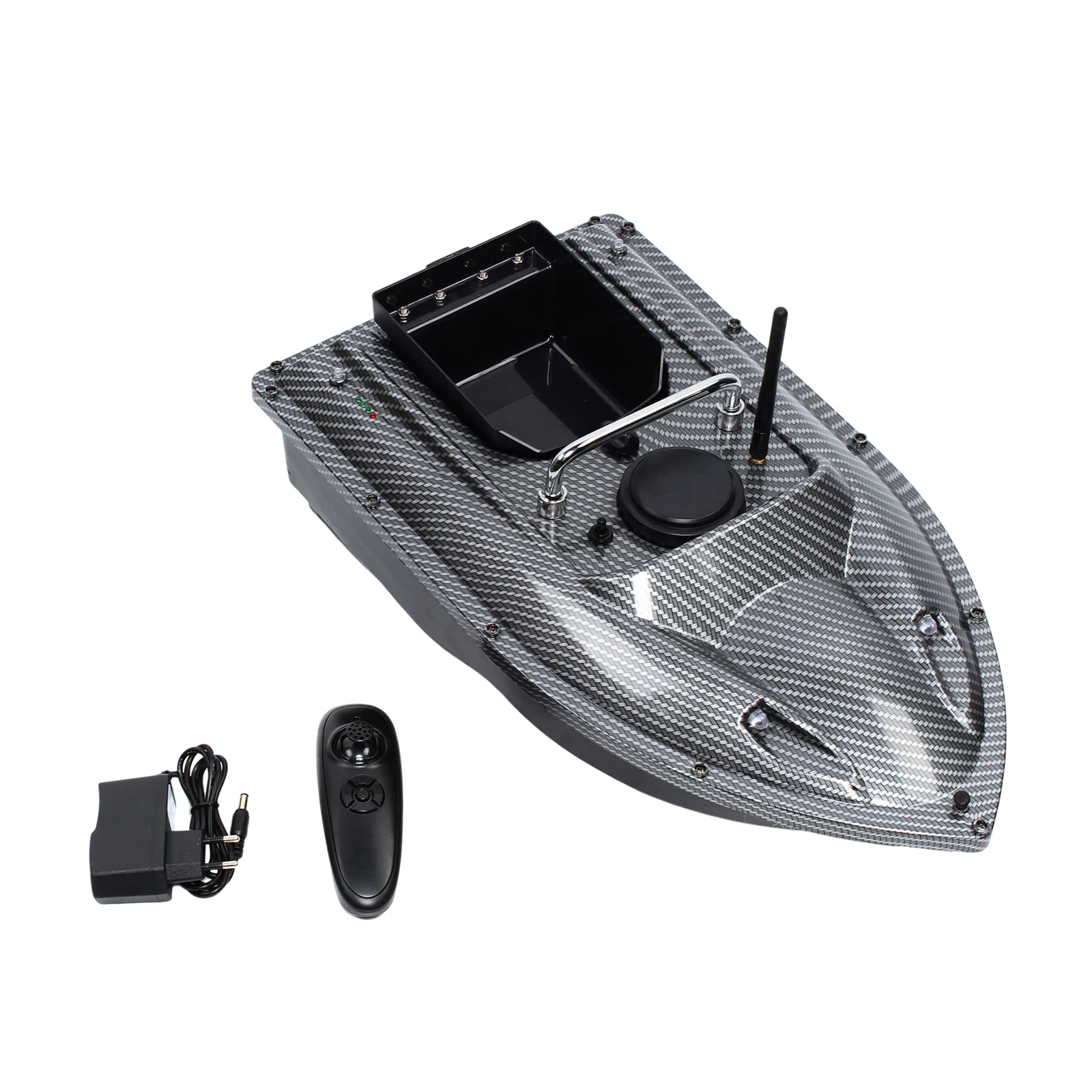 49*27*16cm Köderboot, Ferngesteuertes Köderlieferboot, Fischereidrohnenboot zum Auswerfen in Flüssen, Seen